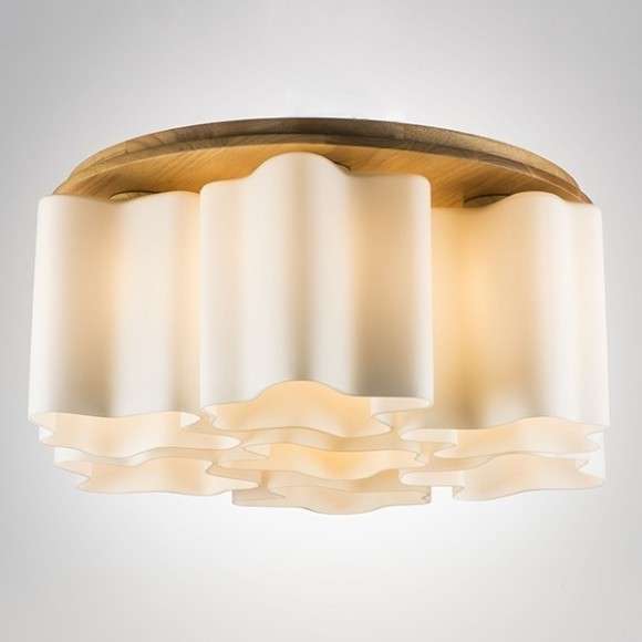 Люстра потолочная Lightstar 802075 Nubi legno под лампы 7xE27 280W