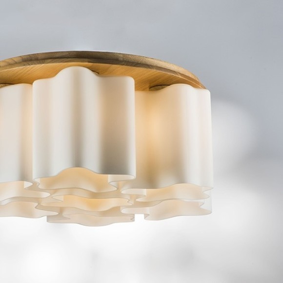 Люстра потолочная Lightstar 802075 Nubi legno под лампы 7xE27 280W