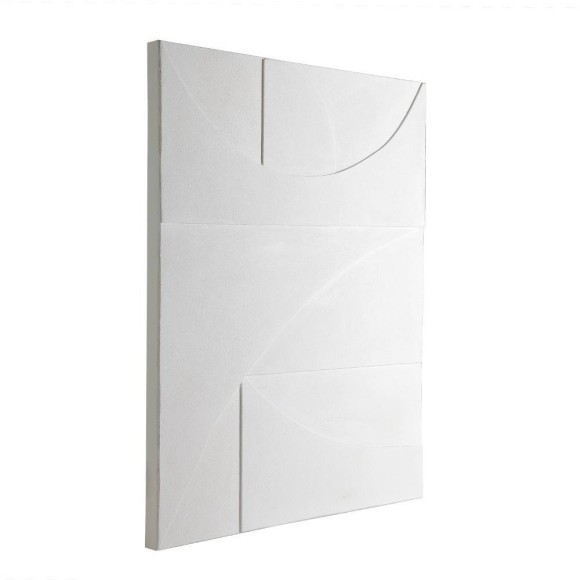 423128 BESERAH Картина на холсте Beserah в деревянной белой раме L800xH1000 см