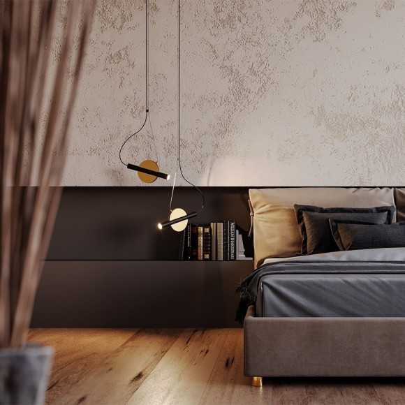 Подвесной светильник цилиндр Maytoni MOD150PL-L5BS3K ENIGMA светодиодный LED 5W