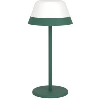 900981 Аккум. настольн. лампа диммер сенсор  MEGGIANO, 1,5W(LED), 0,8W(LED), IP54, пластик, зеленый