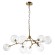 Люстра Crystal Lux MAXIMO SP9 BRONZE Люстра Crystal Lux MAXIMO SP9 BRONZE