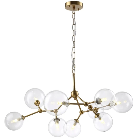 Люстра Crystal Lux MAXIMO SP9 BRONZE
