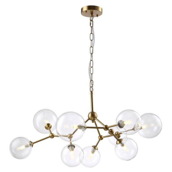 Люстра Crystal Lux MAXIMO SP9 BRONZE Люстра Crystal Lux MAXIMO SP9 BRONZE