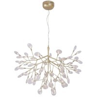 Светильник подвесной Crystal Lux EVITA SP63 GOLD/TRANSPARENT