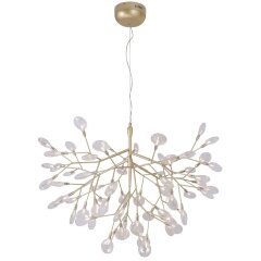 Светильник подвесной Crystal Lux EVITA SP63 GOLD/TRANSPARENT Светильник подвесной Crystal Lux EVITA SP63 GOLD/TRANSPARENT