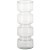 421076 Ваза декоративная DELNITE, H260, Ø90, стекло, прозрачный