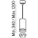 Подвесной светильник Technical P085PL-12W3K-B