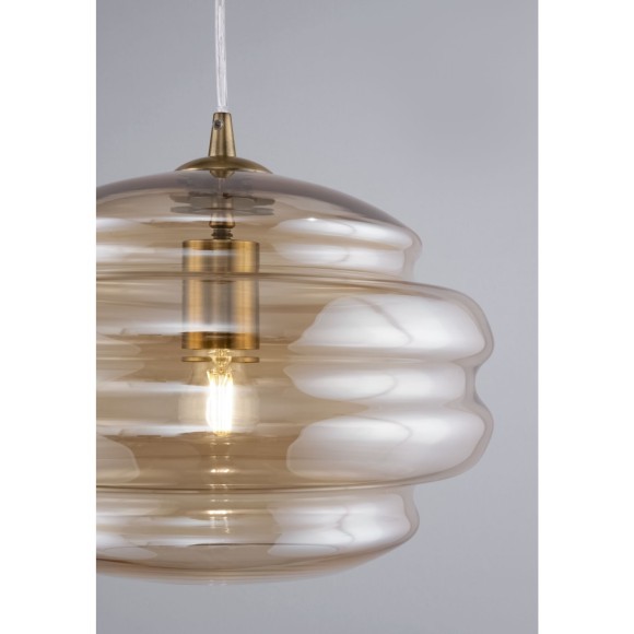 Подвесной светильник с 1 плафоном Maytoni P079PL-01AM Ruche под лампу 1xE27 60W