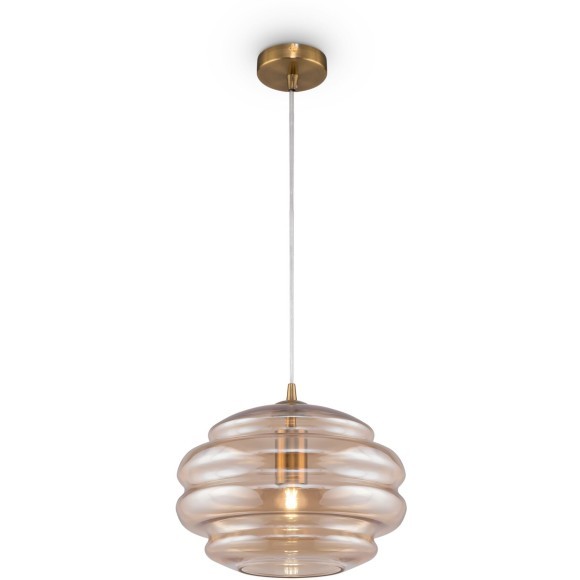 Подвесной светильник с 1 плафоном Maytoni P079PL-01AM Ruche под лампу 1xE27 60W