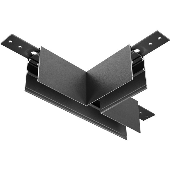 Т-образный соединитель для накладных шинопроводов Maytoni Exility TRA034CT-41B