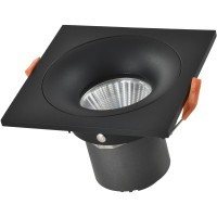 ST259.448.10 Св-к встр. Черный LED 1*10W 4000K 700Lm Ra90 60° IP44 L100xW100xH66 85-265V Встраиваемые светильники