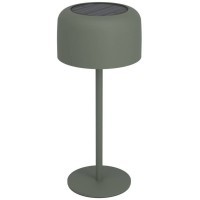 901894 Настольн. лампа на солн. батарее сенсорн. ROCCANOVA, H300, 2,8W(LED), IP44, 3000K, 270lm, сталь, зеленый