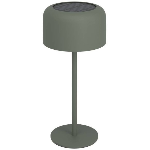 901894 Настольн. лампа на солн. батарее сенсорн. ROCCANOVA, H300, 2,8W(LED), IP44, 3000K, 270lm, сталь, зеленый