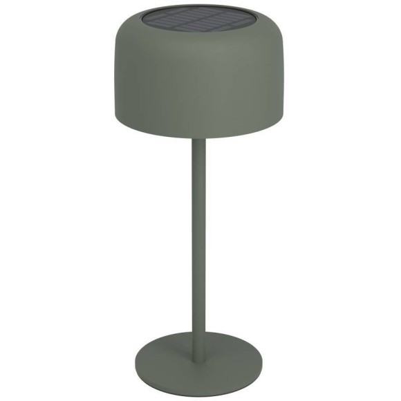 901894 Настольн. лампа на солн. батарее сенсорн. ROCCANOVA, H300, 2,8W(LED), IP44, 3000K, 270lm, сталь, зеленый
