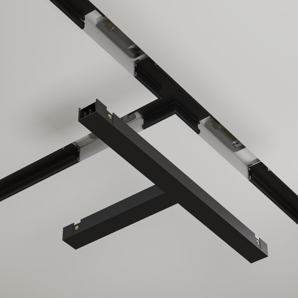 Т-образный коннектор для шинопровода встраиваемого в ГКЛ Maytoni Basity TRA172CT-12B