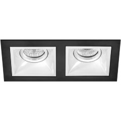 Встраиваемый светильник Lightstar D5270606 Domino под лампы 2xGU5.3 100W Встраиваемый светильник Lightstar D5270606 Domino под лампы 2xGU5.3 100W
