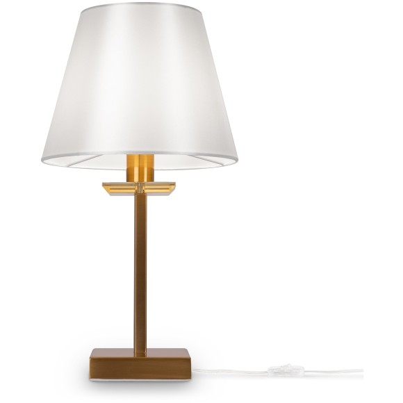 Интерьерная настольная лампа с выключателем Forte FR1006TL-01G