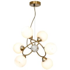 Люстра подвесная Lussole LSP-8412 Crenshaw IP21 под лампы 6xE27 240W Люстра подвесная Lussole LSP-8412 Crenshaw IP21 под лампы 6xE27 240W