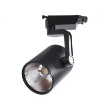 Однофазный двужильный светодиодный трековый светильник Arte Lamp A2330PL-1BK TRACCIA 4000К 2400Лм CRI85+ 24° 30Вт