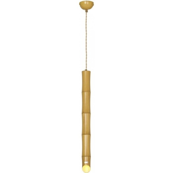 Подвесной светильник цилиндр Lussole LSP-8563-4 BAMBOO IP21 под лампу 1xGU10 50W Подвесной светильник цилиндр Lussole LSP-8563-4 BAMBOO IP21 под лампу 1xGU10 50W