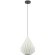 43932 Подвесной светильник (люстра) MINTING, 1X25W (E27), Ø310, сталь, черный / бумага, белый