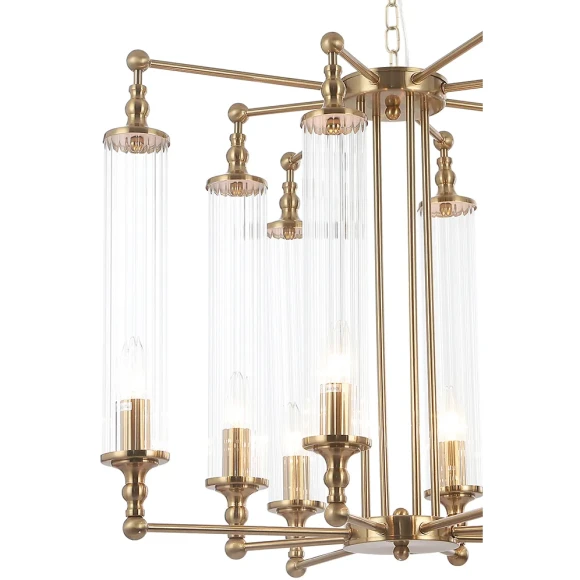Люстра Crystal Lux TOMAS SP8 D650 BRASS 3672/308D