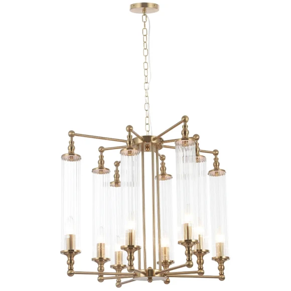 Люстра Crystal Lux TOMAS SP8 D650 BRASS 3672/308D