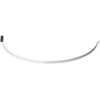 Arte Lamp Optima A7278PL-1BK Низкопрофильный гибкий магнитный светодиодный светильник интегрируемый в шинопровод, длина 1м, корпус из силикона, LED 10Вт 750Лм 4000K CRI90+ 120° IP20 48В 