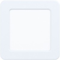 99178 Светодиодный встраиваемый светильник FUEVA 5, 5,5W (LED), 117х117, ET26, 700lm, 4000K, сталь, белый/