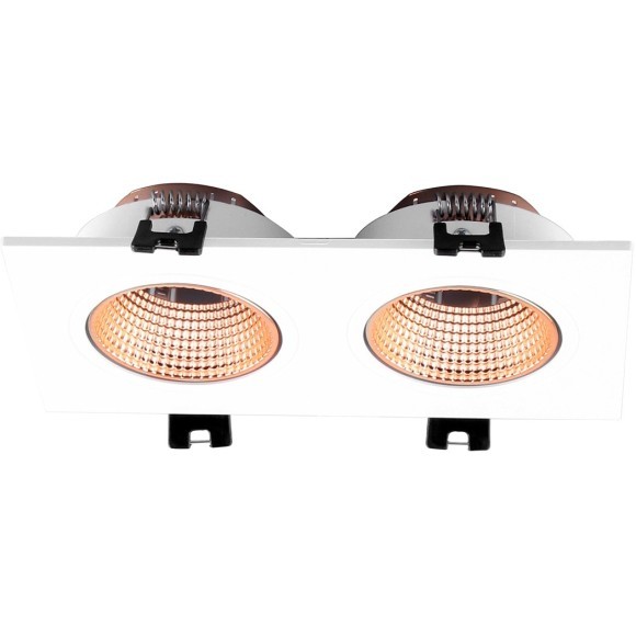 DK3072-WBR Встраиваемый светильник, IP 20, 10 Вт, GU5.3, LED, белый/бронзовый, пластик DK3072-WBR Встраиваемый светильник, IP 20, 10 Вт, GU5.3, LED, белый/бронзовый, пластик