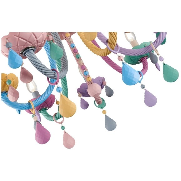 SL1700.782.07 Люстра потолочная ST-Luce Разноцветный E14 7*40W FIATA