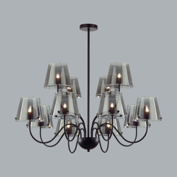 Люстра потолочная G9 Lumion SMOKY 6570/12C