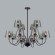 Люстра потолочная G9 Lumion SMOKY 6570/12C