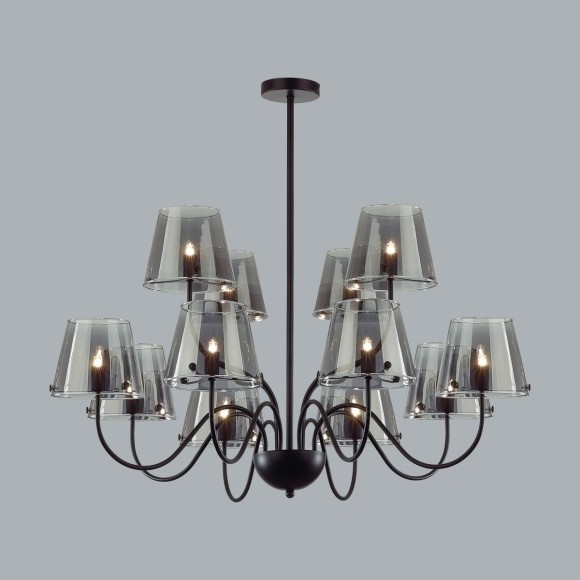 Люстра потолочная G9 Lumion SMOKY 6570/12C