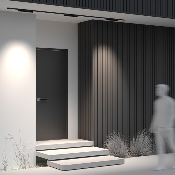 Уличный трековый светильник Maytoni Points Exility IP 4000К 18Вт 36° O-TR02-2-S-18WB4K