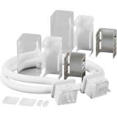 Двусторонний коннектор питания с проводом (30 см) для гибкого неона Maytoni 17x12 мм 432013 Двусторонний коннектор питания с проводом (30 см) для гибкого неона Maytoni 17x12 мм 432013