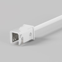 Maytoni 432013 LNM-1217-WCN Ввод питания герметичный IP67 с проводом 30 см, для подключения питания гибкого неона сечением 17x12 мм без пайки, подходит только для одноцветных неонов