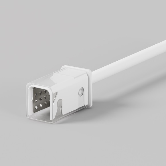 Двусторонний коннектор питания с проводом (30 см) для гибкого неона Maytoni 17x12 мм 432013 Двусторонний коннектор питания с проводом (30 см) для гибкого неона Maytoni 17x12 мм 432013