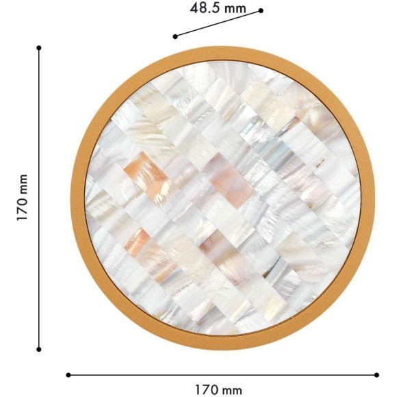 4706-1W, настенный светильник, D50xW170xH170, LEDx12W, 565LM, 4000K, included