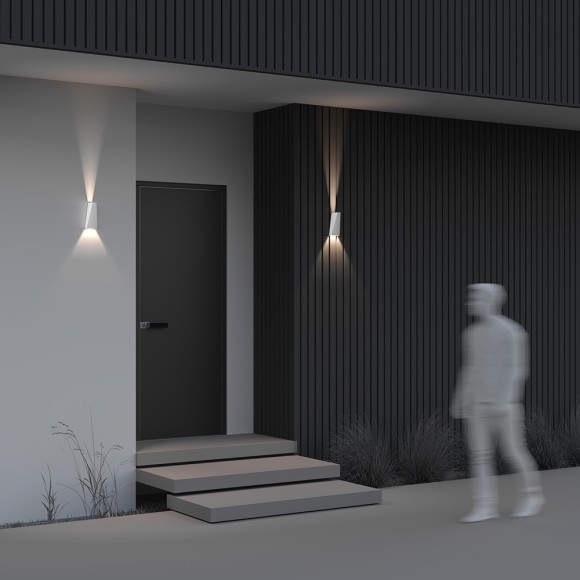 Уличный настенный светильник Maytoni O580WL-L6W Times Square IP54 светодиодный LED 6W