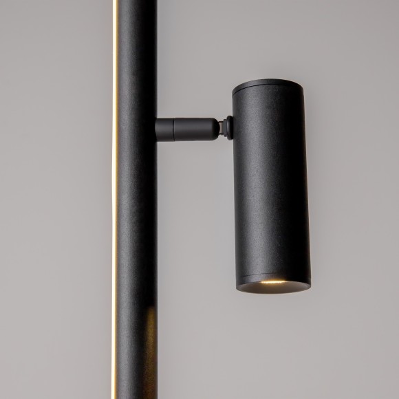 Светодиодный торшер с сенсорным диммером и поворотным плафоном 14Вт 800Лм 3000К Maytoni Thin MOD395FL-L28B3K