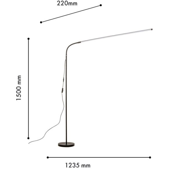 Торшер Mild 4515-1F Торшер Mild 4515-1F