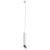 Подвесной светильник цилиндр Arte Lamp A1536SP-1WH PILON-SILVER под лампу 1xGU10 35W