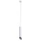 Подвесной светильник цилиндр Arte Lamp A1536SP-1WH PILON-SILVER под лампу 1xGU10 35W
