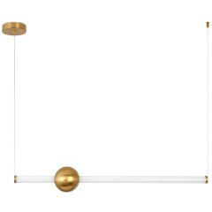 SL1222.203.01 Светильник подвесной ST-Luce Золотистый/Золотистый, Белый LED 1*18W 4000K ANGURRA SL1222.203.01 Светильник подвесной ST-Luce Золотистый/Золотистый, Белый LED 1*18W 4000K ANGURRA