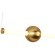 SL1222.203.01 Светильник подвесной ST-Luce Золотистый/Золотистый, Белый LED 1*18W 4000K ANGURRA