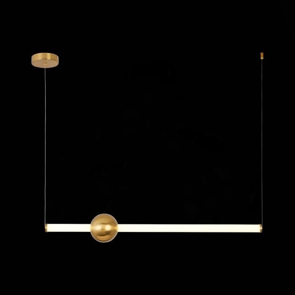 SL1222.203.01 Светильник подвесной ST-Luce Золотистый/Золотистый, Белый LED 1*18W 4000K ANGURRA