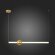SL1222.203.01 Светильник подвесной ST-Luce Золотистый/Золотистый, Белый LED 1*18W 4000K ANGURRA