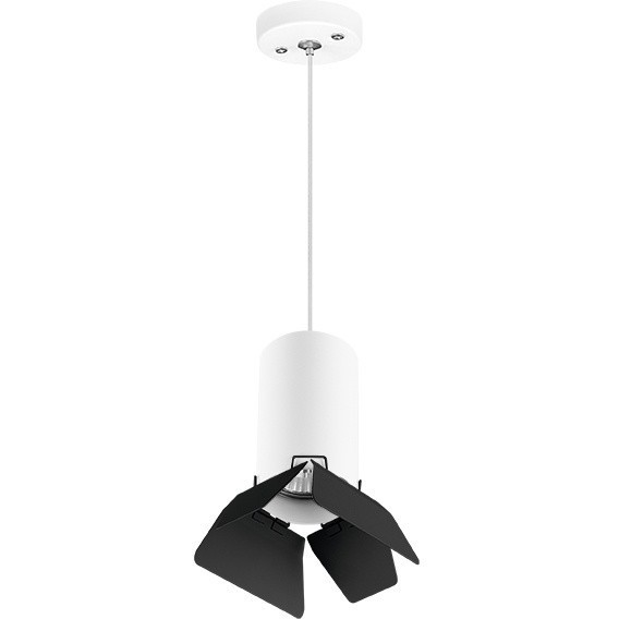 Подвесной светильник цилиндр Lightstar RP436437 RULLO под лампу 1xGU10 50W